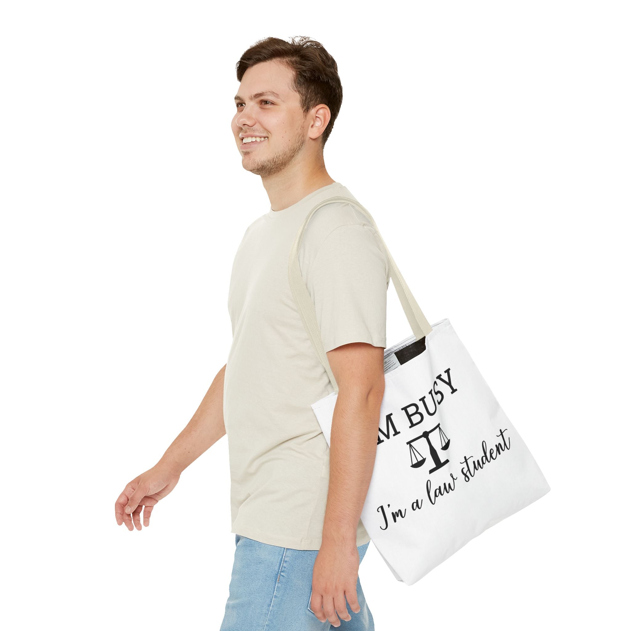 "I'm Busy I'm a Law Student" Tote Bag
